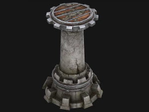 ballista tower pack 3D Model