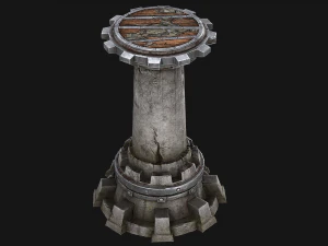 ballista tower pack 3D Model