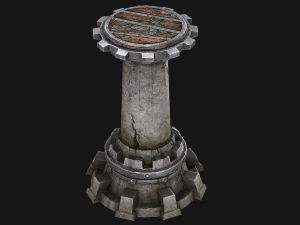 ballista tower pack 3D Model