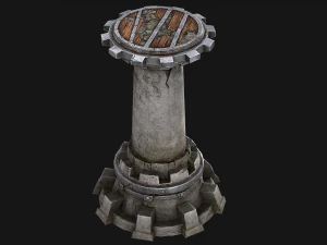 ballista tower pack 3D Model