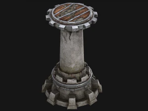 ballista tower pack 3D Model