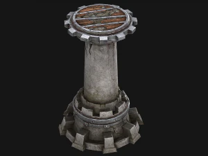ballista tower pack 3D Model