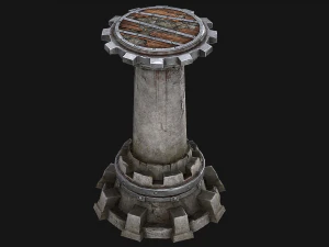 ballista tower pack 3D Model