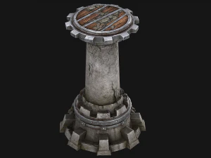 ballista tower pack 3D Model
