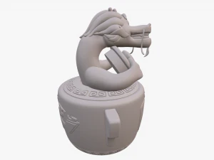 wish dragon long for 3d printing 3D Model
