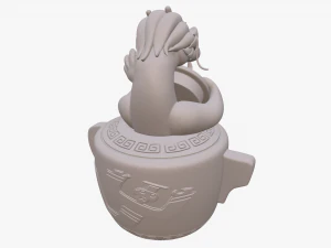 wish dragon long for 3d printing 3D Model