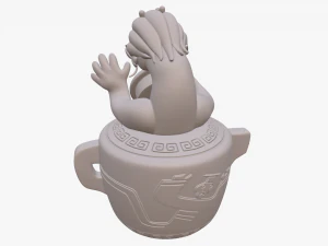 wish dragon long for 3d printing 3D Model