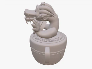 wish dragon long for 3d printing 3D Model
