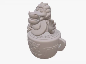 wish dragon long for 3d printing 3D Model