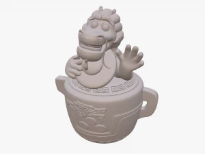 wish dragon long for 3d printing 3D Model