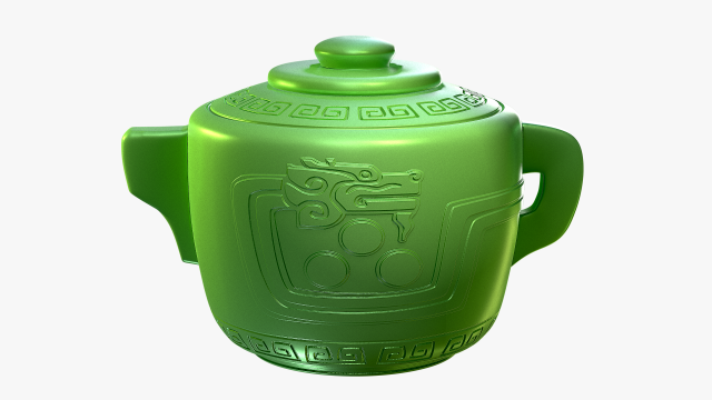 wish dragon vase for 3d printing Modèle 3D .c4d .max .obj .3ds .fbx .stl .blend 