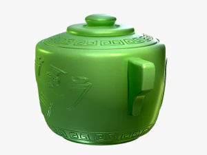 wish dragon vase for 3d printing 3D Model