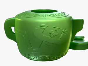 wish dragon vase for 3d printing 3D Model
