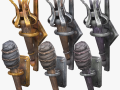 torch lighting pack 3D Model