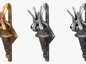 torch lighting pack 3Dモデル