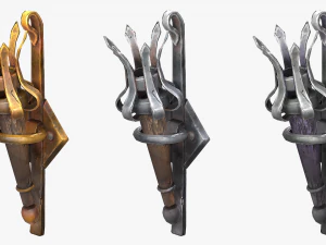 torch lighting pack 3D Model