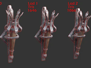 torch lighting pack 3D Model
