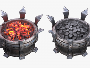 brazier lighting pack Modelo 3D