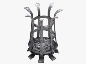 brazier lighting pack 3D Model