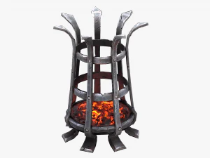 brazier lighting pack 3D Model