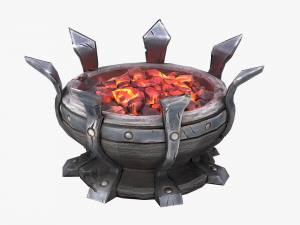 brazier lighting pack Modelo 3D
