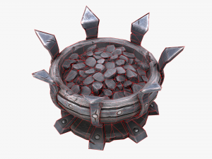 brazier lighting pack Modelo 3D