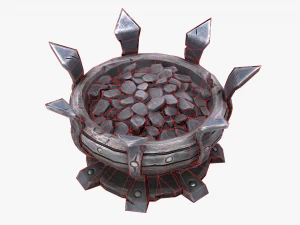 brazier lighting pack 3D Model
