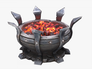 brazier lighting pack Modelo 3D