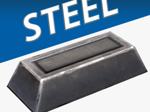 steel ingot 3D Model