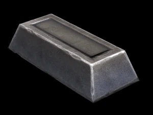 lingote de a&ccedil;o Modelo 3D