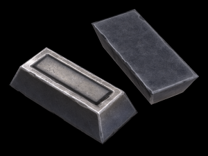 steel ingot 3D Модель