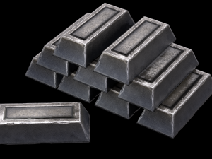 steel ingot 3D Модель