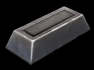 lingote de a&ccedil;o Modelo 3D