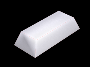 silver ingot 3D Model
