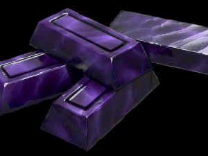 obsidian ingot 3D Model
