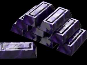 obsidian ingot 3D Model