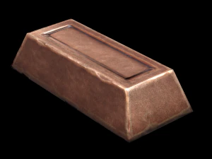 copper ingot 3D Model