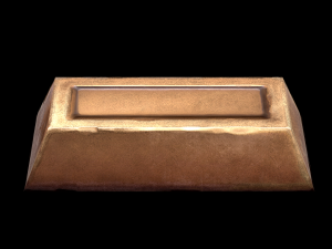 bronze ingot 3D Model