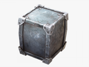 stylized safe Model 3D