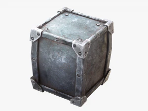 stylized safe 3D Model