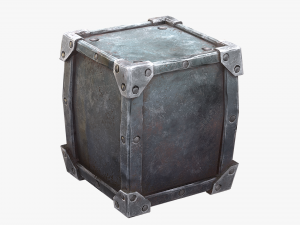 stylized safe Model 3D