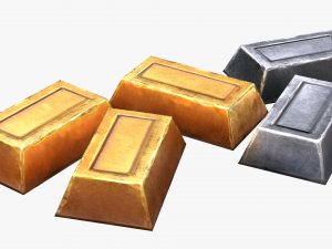 stylized safe Model 3D