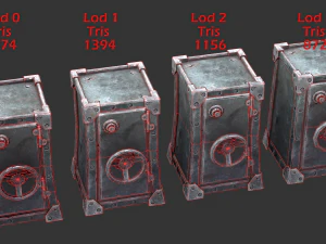 big safe 3D Model