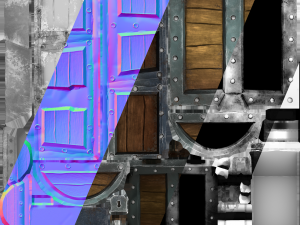 chest pack stylized Modèle 3D