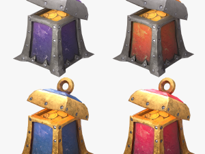 stylized chest 3Dモデル