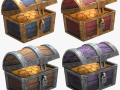 chest stylized Modèle 3D