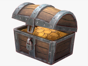 chest stylized Modelo 3D
