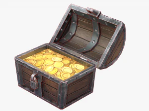 chest stylized 3D Model