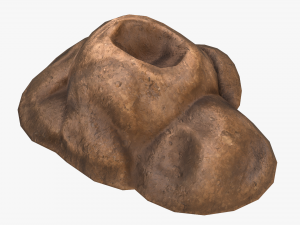 pile of earth stylized 3D Model