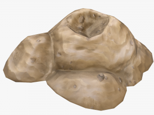 pile of earth stylized 3D Model
